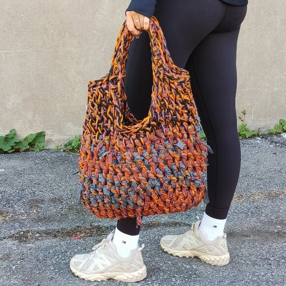 large summer beach bag crochet handmade oversized - Picture 7 of 7